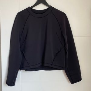 Lululemon Airwrap Crew Cropped Sweatshirt